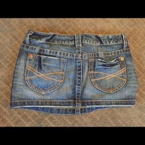 Super cute Jean mini skirt